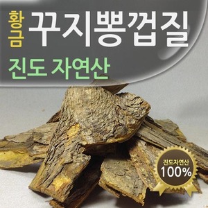 자연산 진도 황금 꾸지뽕,구찌뽕,구지뽕,꾸찌뽕 나무 껍질 100g(꾸지뽕효능, 꾸지뽕먹는법)